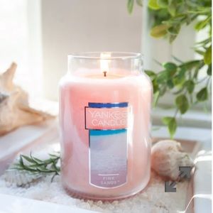 ‼️ NWB Pink Sands Large Yankee Candle Jar 🐚